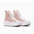 Sneaker CONVERSE "CHUCK TAYLOR ALL STAR MOVE PLATFORM", Gr. 38, pink (static pink), Textil, sportlich, Schuhe