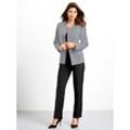 Kurzblazer "Blazer", Damen, Gr. 38, grau, 100% Polyester, Langarm, Blazer