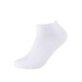 Sneakersocken CAMANO "Sneakersocken 4er Pack", Damen, Gr. 35/38, weiß, 80%Viskose 19% Polyamid 1% Elasthan, uni, Socken