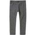 Thermohose STACCATO, Mädchen, Gr. 104/110, Normalgrößen, grau, Oberstoff: 65% Polyester, 30% Baumwolle, 5% Elasthan., unifarben, Basic, normal, Hosen, Kleinkinder