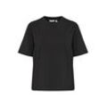 T-Shirt B.YOUNG "T-Shirt BYTROLLO CREW NECK TSHIRT -", Damen, Gr. L, schwarz, Web, Obermaterial: 100% Baumwolle CO., Basic, regular fit normal, Rundhals, Kurzarm, Shirts