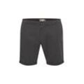 Chinoshorts SOLID "Chinoshorts SDMontijo BT", Herren, Gr. 5XL, N-Gr, grau (dunkelgrau), Obermaterial: 98% Baumwolle CO. 2% Elasthan EL., casual, regular fit kurz, Hosen