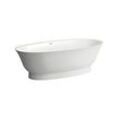 LAUFEN The new classic Oval-Freistehwanne H2208520000001 190 x 90 cm, Sentec, weiß