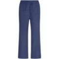 7/8-Schlupf-Hose aus 100% Leinen Peter Hahn blau, 48