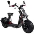 E-Motorroller ROLEKTRO "Rolektro, Maximus E-Cruiser 45", schwarz (schwarz, schwarz), ElektromotorrollerB:81cm H:112cm L:195cm, B:81cm H:112cm L:195cm