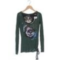 Desigual Damen Langarmshirt, grün, Gr. 34