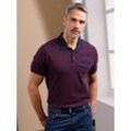 Poloshirt CLASSIC "Kurzarm-Poloshirt", Herren, Gr. 48/50, bunt (marine, kirsche, bedruckt), 100% Baumwolle, gemustert, mehrfarbig, Kurzarm, Shirts