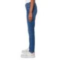 Slim-fit-Jeans MARC O'POLO DENIM "aus stretchigem Organic Cotton-Mix", Damen, Gr. 25, Länge 30, blau, Obermaterial: 98% Baumwolle, 2% Elasthan, unifarben, casual, slim fit lang, Jeans