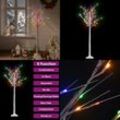 Vidaxl - Weihnachtsbaum 140 LEDs 1,5 m Bunt Indoor Outdoor - Weihnachtsbaum - Weihnachtsbäume - Home & Living - Weiß