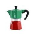 BIALETTI Moka Express 6 Color Italia Espressokocher grün, 6 Tassen