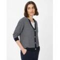 Brax Damen Strickjacke Style ANIQUE, Blau, Gr. 34