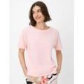 Brax Damen Shirt Style BAILEE, rose quartz, Gr. 34