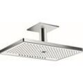 hansgrohe Rainmaker Select 460 Kopfbrause 24016400 weiss-chrom, 3jet, EcoSmart 9 l/m, Deckenanschluss