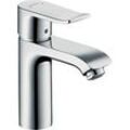 hansgrohe Waschtisch Armatur Metris 110 31084000 chrom, ohne Ablaufgarnitur