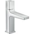 hansgrohe Metropol Select 110 Waschtischarmatur 32571000, chrom, mit Push-Open Ablaufgarnitur