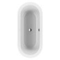 Villeroy & Boch Badewanne Duo BA180LFO7V01 Loop & Friends Square, 180 x 80 cm, oval, weiss