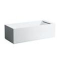 LAUFEN Kartell Freistehbadewanne H2223320006161 176 x 76 cm, mit LED-Beleuchtung, weiß