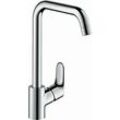 hansgrohe Focus M41 Küchenarmatur 160 1 jet 31820000 schwenkbarer Auslauf, chrom