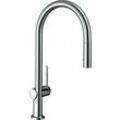 hansgrohe Talis M54 210 Küchenarmatur 72800000 chrom mit Ausziehbrause 2jet