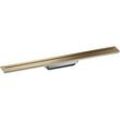 hansgrohe Drain Duschrinne 42520140 700mm, Fertigset, frei im Raum, brushed bronze