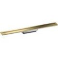 hansgrohe Drain Duschrinne 42520990 700mm, Fertigset, frei im Raum, polished gold optic