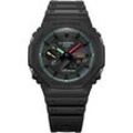 Smartwatch CASIO G-SHOCK, schwarz, Smartwatches, Armbanduhr, Herrenuhr, Bluetooth, Super Illuminator, Flight Log Memory