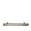 hansgrohe Axor ShowerHeaven Kopfbrause 1200 4jet Axor 12427800 Edelstahl, mit Lichtm. 3500 K