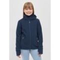 Fleecejacke BENCH. "FUNNEL", Mädchen, Gr. 152 (158), blau (navy), Fleece, Obermaterial: 100% Polyester, unifarben, casual, Langarm, Jacken