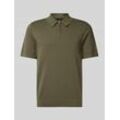 Regular Fit Poloshirt mit Label-Detail Modell 'MILANO SPRING'