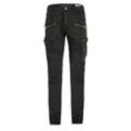 Cargojeans CIPO & BAXX "Jeans", Herren, Gr. 31, Länge 32, schwarz, 79% Baumwolle;19% Polyester;2% Elasthan, unifarben, sportlich, slim fit lang, Jeans, im angesagten Biker-Stil, CD-424