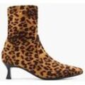 Stiefelette - Damen - animal-print - orange - 39