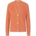 Strickjacke aus 100% SUPIMA®-Baumwolle Peter Hahn orange