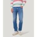 Straight-Jeans "Rando", Herren, Gr. 33, Länge 32, ocean blau used whisker, Denim/Jeans, Obermaterial: 98% Baumwolle, 2% Elasthan, PIONEER AUTHENTIC JEANS, casual, regular fit lang, Jeans