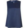 Blusen-Top Anna Aura blau, 52