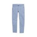 TOM TAILOR Herren Tapered Chino Hose, blau, Uni, Gr. 32/36