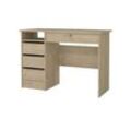 Büroschreibtisch - holzfarben - 109,3 cm - 75,6 cm - 48,5 cm - Sconto