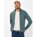 Brax Herren Sweatjacke Style SCOTT, Grün, Gr. L