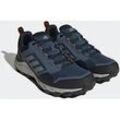 Laufschuh ADIDAS TERREX "TRACEROCKER 2.0 TRAILRUNNING", Gr. 42,5, bunt (core schwarz, grau three, impact orange), Synthetik, Textil, sportlich, Schuhe