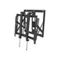 Peerless-AV SmartMount Full Service Video Wall Mount with Quick Release DS-VW755S - Befestigungskit (Wandmontage) - für Videoleinwand - schwarze Pulverbeschichtung - Bildschirmgröße: 101.6-165.1 cm (40"-65") - Montageschnittstelle: 400 x 400 mm