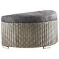 Ambia Garden Abschlußhocker/Couchtisch MONACO SMOKY