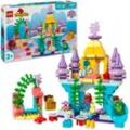 Konstruktionsspielsteine LEGO "Arielles magischer Unterwasserpalast (10435), LEGO DUPLO Disney™", bunt, Spielbausteine, Kinder, Made in Europe