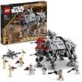 Konstruktionsspielsteine LEGO "AT-TE Walker (75337), LEGO Star Wars™", bunt, Spielbausteine, Kinder, Made in Europe