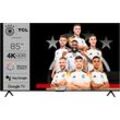 TCL LED-Fernseher "85V6BX1", F (A-G), schwarz (titanium anthrazit), 85, Fernseher