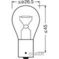 OSRAM Glühlampe, Rückfahrleuchte Blinkleuchte Rückfahrleuchte,Glühlampe, 12V 7507ULT