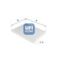 UFI Filter, Innenraumluft für PEUGEOT GENERAL MOTORS FIAT CITROËN OPEL 6808622 55702456 6479-61 53.124.00