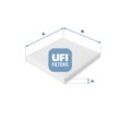 UFI Filter, Innenraumluft für HYUNDAI KIA 97133-2E210 97133-2E200 53.112.00