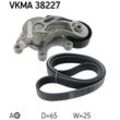 SKF Keilrippenriemensatz für BMW VKMA 38227