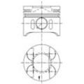 KOLBENSCHMIDT Kolben für MERCEDES-BENZ 6460300717 A6460300717 97482610