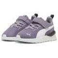 Sneaker PUMA "Anzarun Lite Sneakers Kinder", Kinder, Gr. 24, lila (pale plum weiß midnight lila), Obermaterial: Textil, Synthetik; Futter: Textil; Innensohle: Textil; Laufsohle: Synthetik, Schuhe