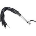 Zado Broad Lederflogger mit Stahlgriff 55 cm - Schwarz